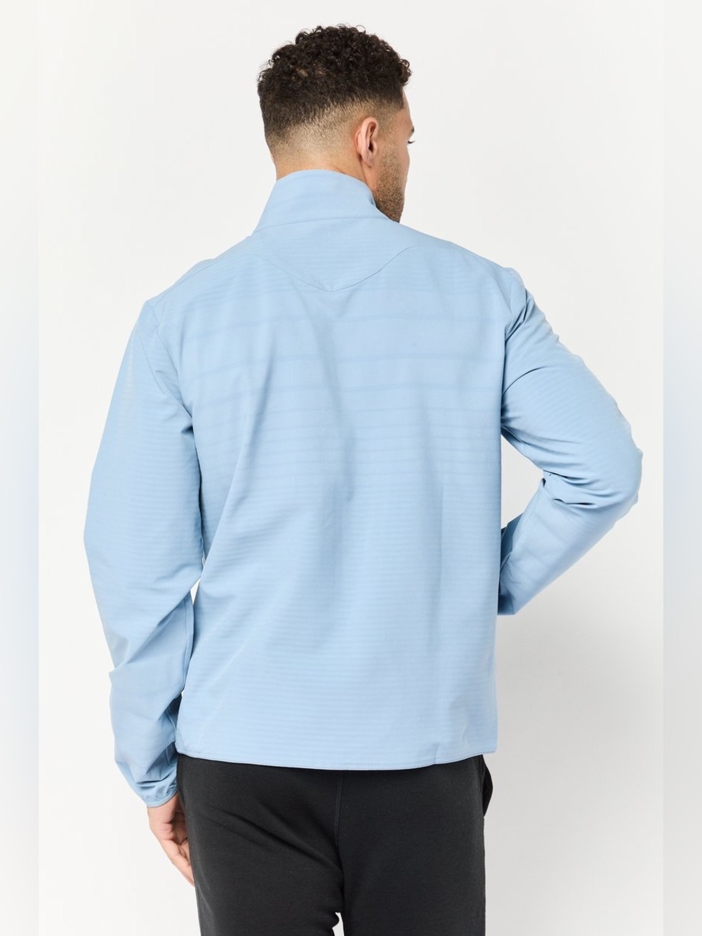 Hoka Mission Full Zip Jacket Light Blue Size XXL Activewear Running Lightweight - Picture 4 of 9